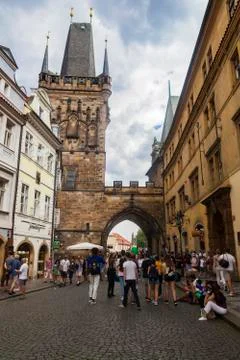 Charles Bridge Foto stock