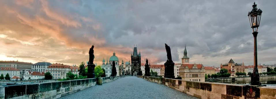 Charles bridge Stock Photos