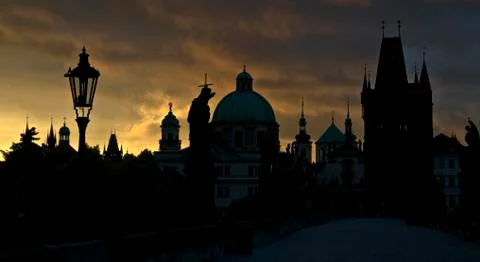 Charles bridge Stock Photos