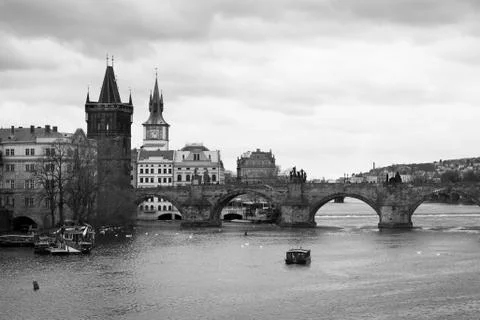 Charles Bridge Stock Photos