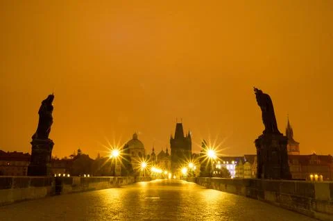 Charles Bridge Stock Photos