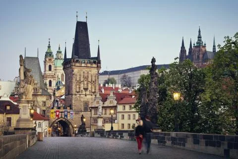 Charles Bridge in Prague 写真素材