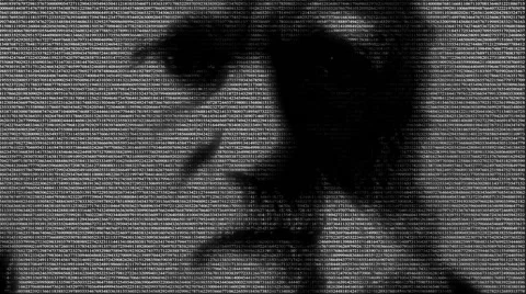 Charles Darwin animation Stock Footage 46526135