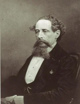 Charles Dickens 스톡 사진