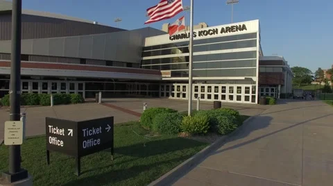 Charles Koch Arena Stock Footage 66275908