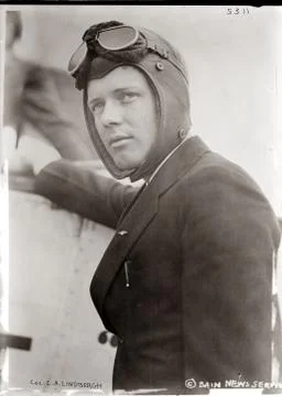 Charles A. Lindbergh Stock-Fotos
