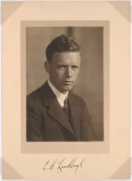 Charles Lindbergh Foto stock