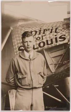 Charles Lindbergh Foto stock