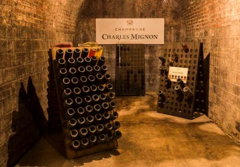 Charles Mignon Caves Stock Photos
