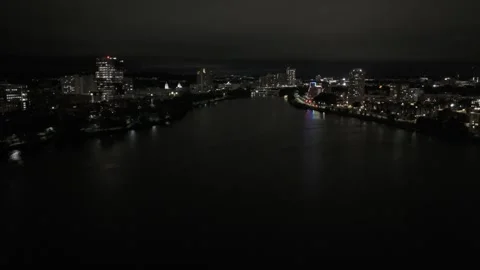 Charles River - Aerial view Stock Footage 312003834