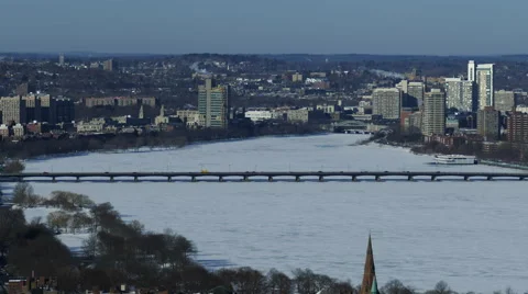 CHARLES RIVER BOSTON Stock Footage 47653031