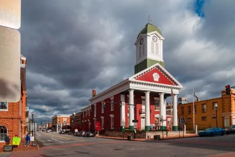 Charles Town Courthouse Stock Photos
