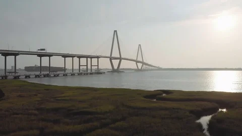 Charleston Aerial Stock Footage 97255953