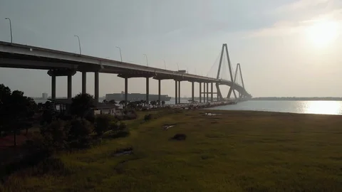 Charleston Aerial Stock Footage 97256013