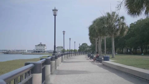 Charleston Bay 3 Stock Footage 108720092