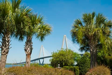 Charleston harbor Foto stock