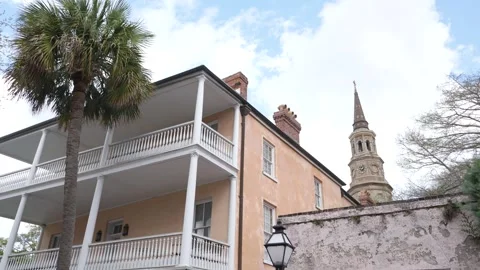 Charleston SC Architecture  Vídeos de archivo 272610595