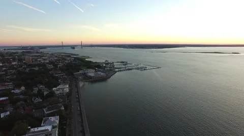 Charleston Sunrise Stock Footage 56583703