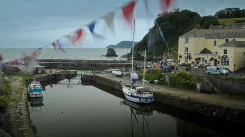 Charlestown - Cornwall Stock Photos