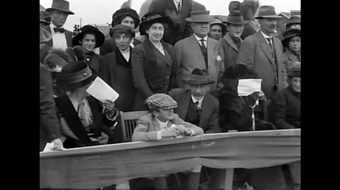 Charlie Chaplin - Kid Auto Races at Venice (1914) Free Stock Footage
