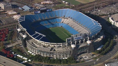 Charlotte aerial Video stock 65429064