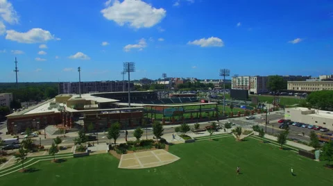 Charlotte Baseball Stadium Stock Footage 67352127