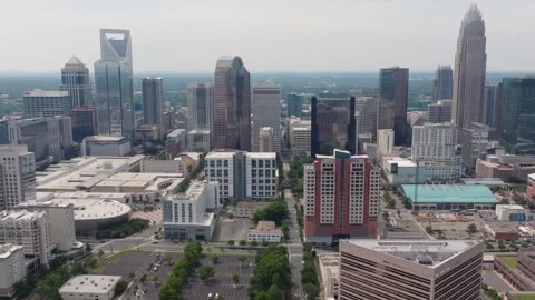 Charlotte Downtown 30 Stock Footage 276929752