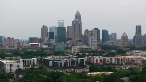 Charlotte Downtown 53 Stock Footage 276930757