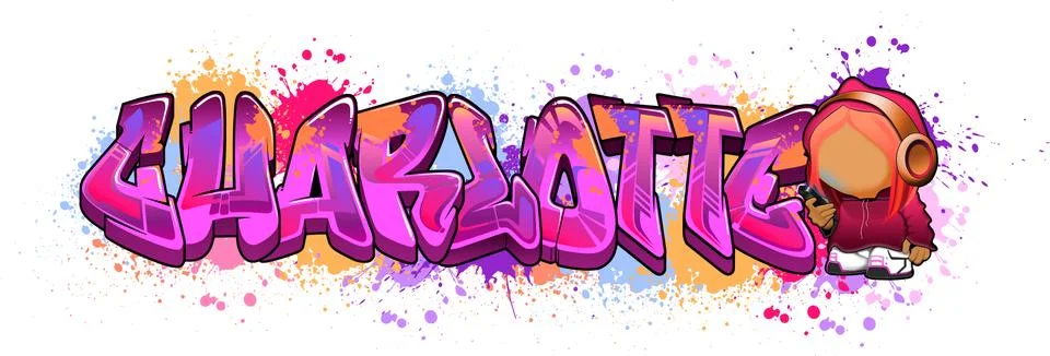 Charlotte Stock Illustration