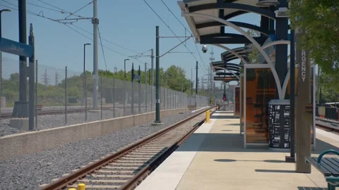 Charlotte Light Rail 18 Stock Footage 276933205
