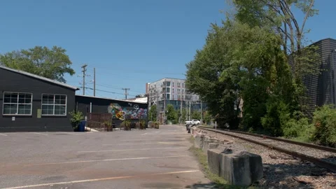 Charlotte Light Rail 2 Stock Footage 276933696
