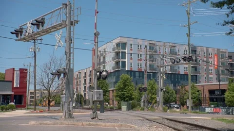 Charlotte Light Rail 5 Stock Footage 276934038