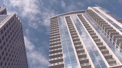 Charlotte, NC cityscape Stock Footage 79973983