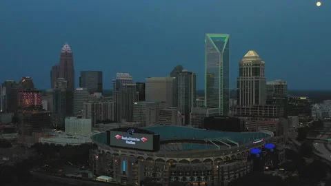 Charlotte at Night Vídeos de archivo 138909987