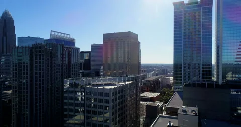 Charlotte Skyline Stock Footage 146814804