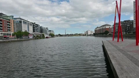 The charm of Dublin's modern architecture Stock Footage 278893868
