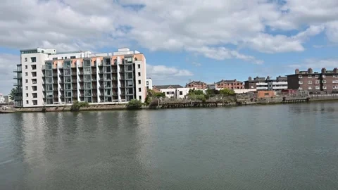 The charm of Dublin's modern architecture Stock Footage 278894214