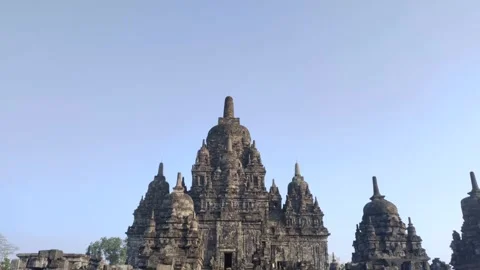 The Charm of Sewu Temple Indonesia Video stock 341995449