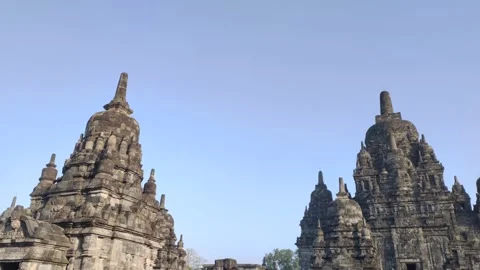 The Charm of Sewu Temple Indonesia Stock-Footage 341995450