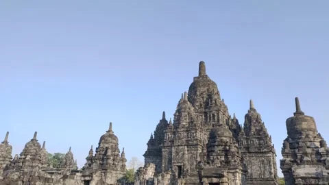 The Charm of Sewu Temple Indonesia Video stock 341995507