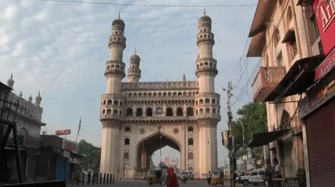 Charminar Stock Footage 10919183