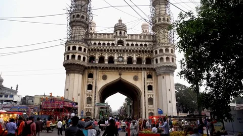 Charminar Stock Footage 103310642