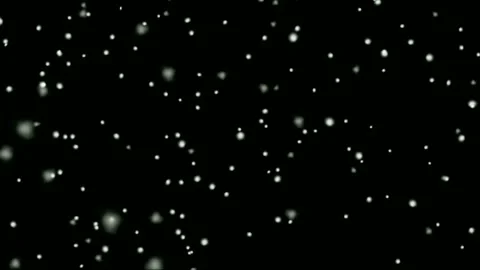 Charming and beautiful snowflake effect visual Stock Footage 213503815