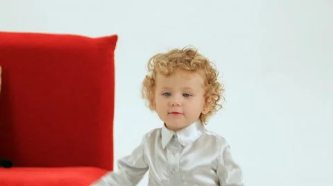 Charming Boy Stock Footage 52451398