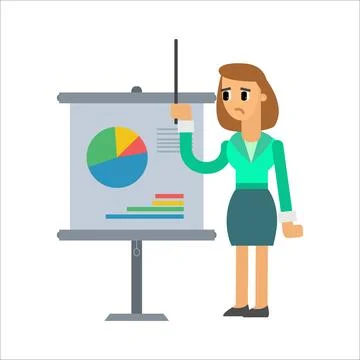 Charming Cartoon Character Design | Cute Digital Illustration Stock Illustration