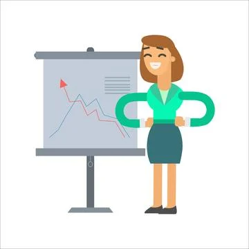 Charming Cartoon Character Design | Cute Digital Illustration Stock Illustration