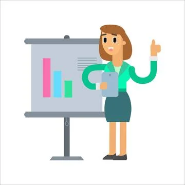 Charming Cartoon Character Design | Cute Digital Illustration Stock Illustration