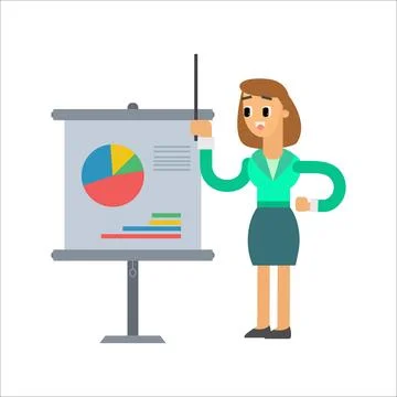 Charming Cartoon Character Design | Cute Digital Illustration Stock Illustration