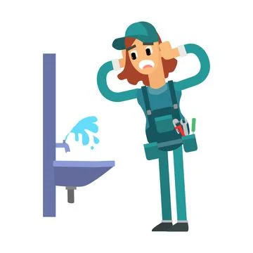 Charming Cartoon Character Design | Cute Digital Illustration Stock Illustration