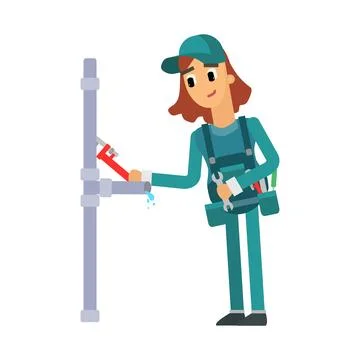 Charming Cartoon Character Design | Cute Digital Illustration Stock Illustration